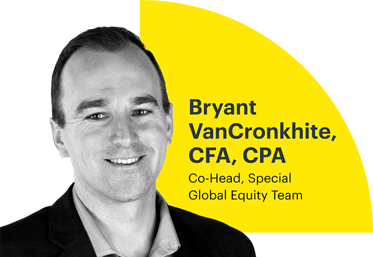 Headshot of Bryant VanCronkhite, Head of Allspring’s Special Global Equity team.